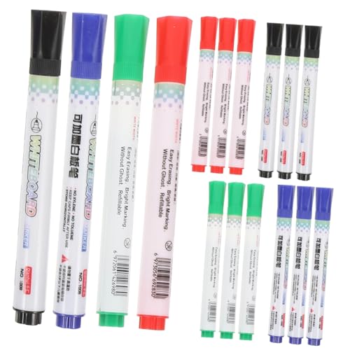 HOMSFOU 20 Stück Farbiges Whiteboard Marker Abwischbare Stifte für Schule und Büro und Langlebig von HOMSFOU