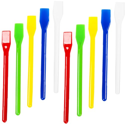 HOMSFOU 20 Stück Farbmischstäbe Kunststoff Pigment Rührstäbchen für Malerei für Schule Büro und Heimgebrauch Einfache Handhabung und Design Zufällige Farbe HOMSFOU 20 Stück Farbmischstäbe Kunststoff Pigment Rührstäbchen für Malerei für Schule Büro und Heimgebrauch Einfache Handhabung und Design Zufällige Farbe von HOMSFOU