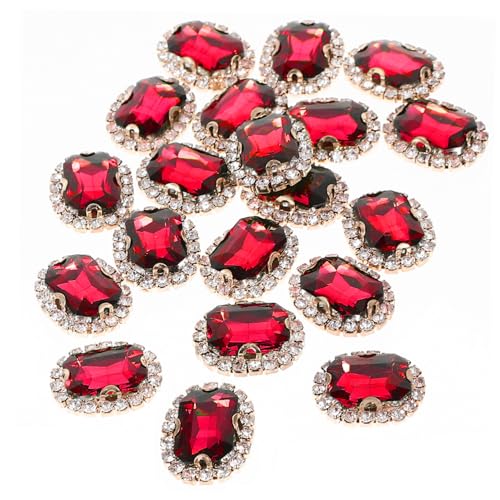 HOMSFOU 20 Stück Handgemachte Strasssteine Dekorative Kleine Rhinestones für Diy Kleidung Taschen Glänzende Aufnäh Accessoires für Handarbeiten HOMSFOU 20 Stück Handgemachte Strasssteine Dekorative Kleine Rhinestones für Diy Kleidung Taschen Glänzende Aufnäh Accessoires für Handarbeiten von HOMSFOU