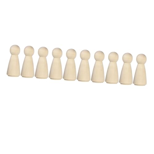 HOMSFOU 20 Stück Holzfiguren zum Bemalen für Diy Bastelspielzeug für Jungen und Handgefertigte Dekofiguren Unbemalte Holzpuppen HOMSFOU 20 Stück Holzfiguren zum Bemalen für Diy Bastelspielzeug für Jungen und Handgefertigte Dekofiguren Unbemalte Holzpuppen von HOMSFOU