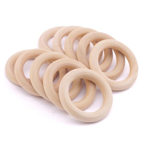 HOMSFOU 20 Stück Holzringe DIY Bastelringe aus Holz für Schmuckherstellung Deko Ringe zum Aufhängen und Basteln mit Glatter Oberfläche Langlebig und Vielseitig Einsetzbar HOMSFOU 20 Stück Holzringe DIY Bastelringe aus Holz für Schmuckherstellung Deko Ringe zum Aufhängen und Basteln mit Glatter Oberfläche Langlebig und Vielseitig Einsetzbar von HOMSFOU