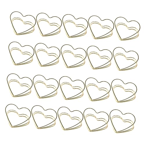 HOMSFOU 20 Stück Liebesbriefhalter Willkommen Notizhalter Clipständer Organisator des Visitenkarteninhabers Schreibtisch Memohalter Memoclip aus Metall Bild fester Clip Kartenhalter HOMSFOU 20 Stück Liebesbriefhalter Willkommen Notizhalter Clipständer Organisator des Visitenkarteninhabers Schreibtisch Memohalter Memoclip aus Metall Bild fester Clip Kartenhalter von HOMSFOU
