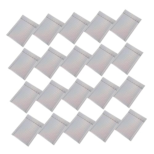 HOMSFOU 20 Stück Luftpolstertaschen Luftpolsterumschläge Gepolsterte Versandtaschen Luftpolstertaschen Versandtaschen Expresstaschen Logistiktaschen Versandtaschen Oder Silber HOMSFOU 20 Stück Luftpolstertaschen Luftpolsterumschläge Gepolsterte Versandtaschen Luftpolstertaschen Versandtaschen Expresstaschen Logistiktaschen Versandtaschen Oder Silber von HOMSFOU