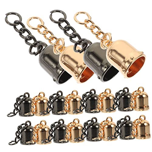 HOMSFOU 20 Stück Metall Quasten Endkappen mit Schrauben für Diy Projekte zum Basteln von Schmuck Taschenanhängern und Schlüsselanhängern Geeignet für Seidenschnüre HOMSFOU 20 Stück Metall Quasten Endkappen mit Schrauben für Diy Projekte zum Basteln von Schmuck Taschenanhängern und Schlüsselanhängern Geeignet für Seidenschnüre von HOMSFOU