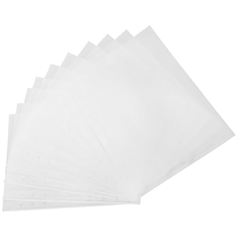 HOMSFOU 20 Stück PVC Transparente Taschen Wiederverwendbare Schutz Hüllen für Karten Dokumente und Id Karten Praktische Binder Einsätze für Zuhause HOMSFOU 20 Stück PVC Transparente Taschen Wiederverwendbare Schutz Hüllen für Karten Dokumente und Id Karten Praktische Binder Einsätze für Zuhause von HOMSFOU