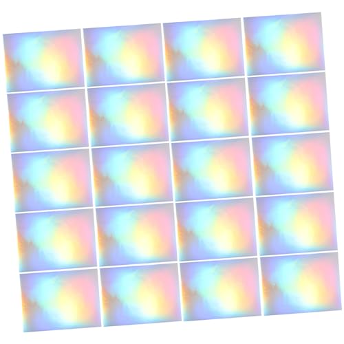 HOMSFOU 20 Stück Selbstklebende Druckpapier Aufkleber Wasserfeste Bedruckbare Sticker für Tintenstrahldrucker Format für Beschriftungen HOMSFOU 20 Stück Selbstklebende Druckpapier Aufkleber Wasserfeste Bedruckbare Sticker für Tintenstrahldrucker Format für Beschriftungen von HOMSFOU
