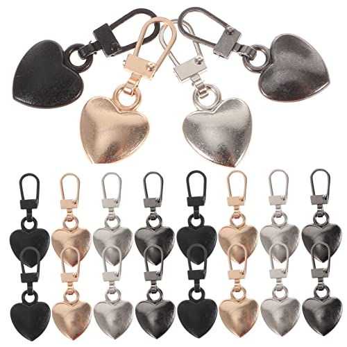 HOMSFOU 20 Stück Teiliges Abnehmbare Reißverschluss Zipper für Koffer und Taschen Langlebige Metallreißverschluss Zipperköpfe Ersatz für Beschädigte Reißverschlüsse Diy Reparaturzubehör von HOMSFOU