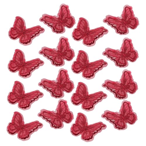 HOMSFOU 20 Stück Teiliges Bestickte Schmetterling Aufnäher Spitzenstoff Stickerei Applikationen zum Aufnähen für Kleidung Diy Basteln Geeignet für Frühling Sommer Mode und Hochzeitsdeko HOMSFOU 20 Stück Teiliges Bestickte Schmetterling Aufnäher Spitzenstoff Stickerei Applikationen zum Aufnähen für Kleidung Diy Basteln Geeignet für Frühling Sommer Mode und Hochzeitsdeko von HOMSFOU