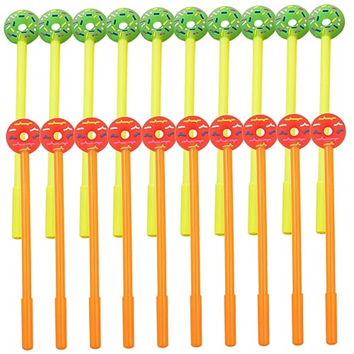 HOMSFOU 20 Stück Teiliges Donut Gelstifte Ergonomisch Leichter Kugelschreiber Stabile Schreibqualität Bunte für Schüler Kreative Schreibwaren Kinderpreis von HOMSFOU