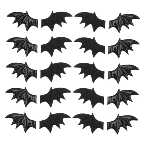 HOMSFOU 20 Stück Teiliges Fledermausflügel Applikationen Halloween Kostüm Zubehör für Kleidung und Rucksäcke für Cosplay und Themenpartys Auffällige Dekoration für HOMSFOU 20 Stück Teiliges Fledermausflügel Applikationen Halloween Kostüm Zubehör für Kleidung und Rucksäcke für Cosplay und Themenpartys Auffällige Dekoration für von HOMSFOU
