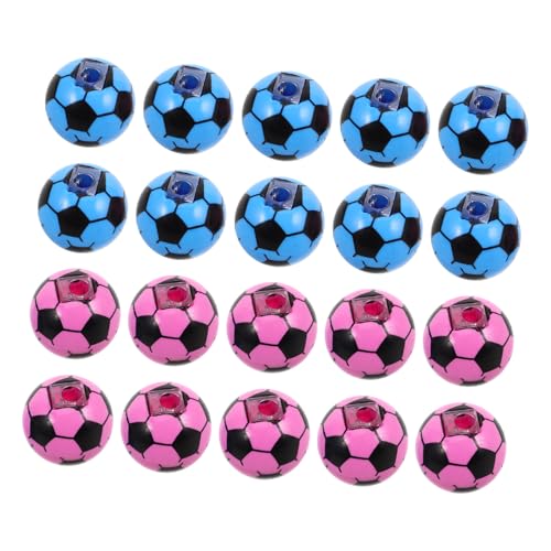 HOMSFOU 20 Stück Teiliges Fußball spitzerset Kreativer Manueller Bleistiftspitzer mit Einzelspitzloch Handlich Tragbar für Schüler Lehrer und Büro für Schule Zuhause und Bürogebrauch HOMSFOU 20 Stück Teiliges Fußball spitzerset Kreativer Manueller Bleistiftspitzer mit Einzelspitzloch Handlich Tragbar für Schüler Lehrer und Büro für Schule Zuhause und Bürogebrauch von HOMSFOU