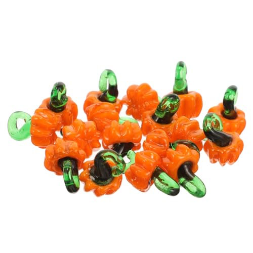HOMSFOU 20 Stück Teiliges Glasperlen Kürbisanhänger für DIY Schmuckherstellung Bunte Bastelperlen für Halsketten Armbänder Ohrringe Kreative Kinderbastelei und Vielseitige Dekoration HOMSFOU 20 Stück Teiliges Glasperlen Kürbisanhänger für DIY Schmuckherstellung Bunte Bastelperlen für Halsketten Armbänder Ohrringe Kreative Kinderbastelei und Vielseitige Dekoration von HOMSFOU