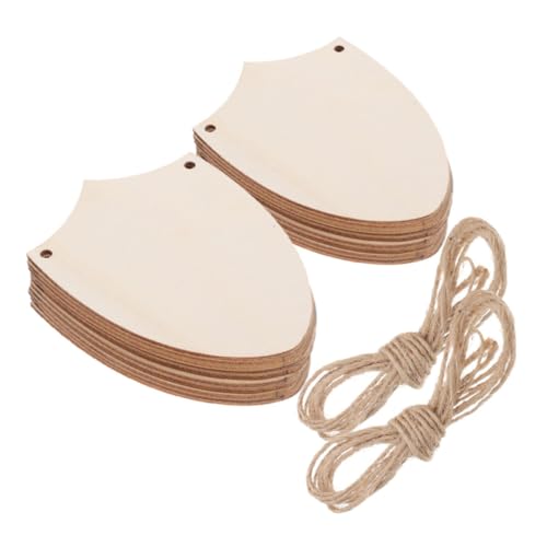 HOMSFOU 20 Stück Teiliges Holzschild Bastelset Unvollendete Ritterschild Holzornamente DIY Holzprojekte für Kreative Heimdekoration und Ritter Partygeschenke HOMSFOU 20 Stück Teiliges Holzschild Bastelset Unvollendete Ritterschild Holzornamente DIY Holzprojekte für Kreative Heimdekoration und Ritter Partygeschenke von HOMSFOU