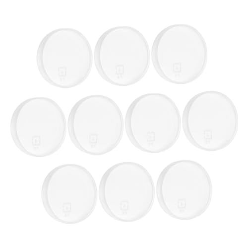 HOMSFOU 20 Stück Teiliges Kleberdispenser Tray Praktische Runde Kleberplatten Kunststoff für Papierquilling Projekte und Diy Handwerk von HOMSFOU