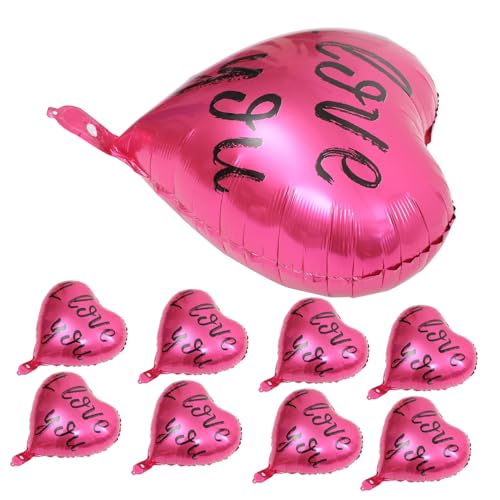 HOMSFOU 20 Stück Teiliges Set Herzballons Aluminiumfolie für Hochzeiten Dekorative Luftballons und Party und Hochzeitsdekorationen für Festliche Anlässe HOMSFOU 20 Stück Teiliges Set Herzballons Aluminiumfolie für Hochzeiten Dekorative Luftballons und Party und Hochzeitsdekorationen für Festliche Anlässe von HOMSFOU