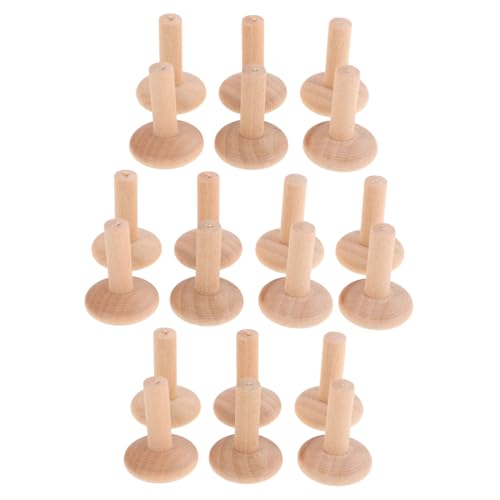 HOMSFOU 20 Stück Teiliges T Förmige Holzbolzen aus Massivem Hartholz mit Rundem Kopf Natürliche Holzstruktur Einfache Montage Geeignet für Möbel Bastelarbeiten und Kindgerechte DIY HOMSFOU 20 Stück Teiliges T Förmige Holzbolzen aus Massivem Hartholz mit Rundem Kopf Natürliche Holzstruktur Einfache Montage Geeignet für Möbel Bastelarbeiten und Kindgerechte DIY von HOMSFOU