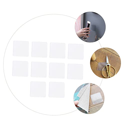 HOMSFOU 20 Stück Teiliges Transparentes Doppelseitiges Klebeband Stark Haftendes Rückstandsfrei Ablösbares Montagetape für Holz Metall Kunststoff Vielseitig für DIY Hausdekoration und HOMSFOU 20 Stück Teiliges Transparentes Doppelseitiges Klebeband Stark Haftendes Rückstandsfrei Ablösbares Montagetape für Holz Metall Kunststoff Vielseitig für DIY Hausdekoration und von HOMSFOU