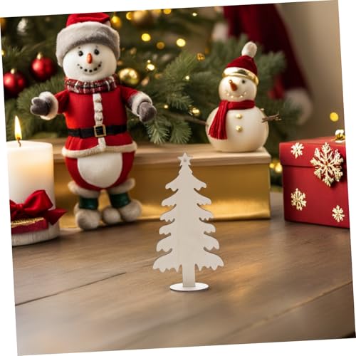 HOMSFOU 20 Stück Teiliges Unvollendete Holz-weihnachtsbaum-dekorationen mit Aufhängeschnur und Sockel DIY Holzornamente für kreative Aktivitäten Wiederverwendbar Vielseitig Bemalbar und HOMSFOU 20 Stück Teiliges Unvollendete Holz-weihnachtsbaum-dekorationen mit Aufhängeschnur und Sockel DIY Holzornamente für kreative Aktivitäten Wiederverwendbar Vielseitig Bemalbar und von HOMSFOU