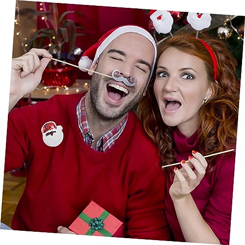 HOMSFOU 20 Stück Teiliges Weihnachts Applikationsset Schneemann Stickerei Patches zum Aufbügeln Waschbar DIY Kleidung Dekoration für Shirts Taschen Weihnachten von HOMSFOU
