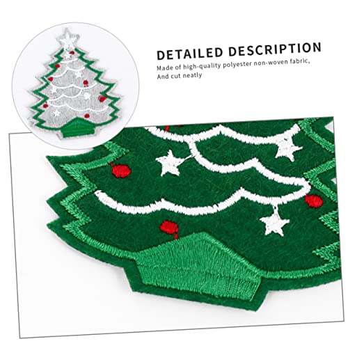 HOMSFOU 20 Stück Weihnachtsstoff Patches aus Polyester Niedliche Aufnäher für Kleidung Vielseitige Applikationen zum Aufbügeln oder Annähen Geeignet für Jacken Jeans Hüte Taschen Festliche HOMSFOU 20 Stück Weihnachtsstoff Patches aus Polyester Niedliche Aufnäher für Kleidung Vielseitige Applikationen zum Aufbügeln oder Annähen Geeignet für Jacken Jeans Hüte Taschen Festliche von HOMSFOU
