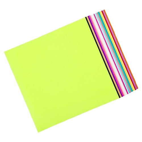 HOMSFOU 200 Blatt Faltpapier Doppelseitiges Origami Papier Leuchtenden Farben für Diy Bastelprojekte Geeignet für Kreative Handarbeiten und Kinderentwicklung HOMSFOU 200 Blatt Faltpapier Doppelseitiges Origami Papier Leuchtenden Farben für Diy Bastelprojekte Geeignet für Kreative Handarbeiten und Kinderentwicklung von HOMSFOU