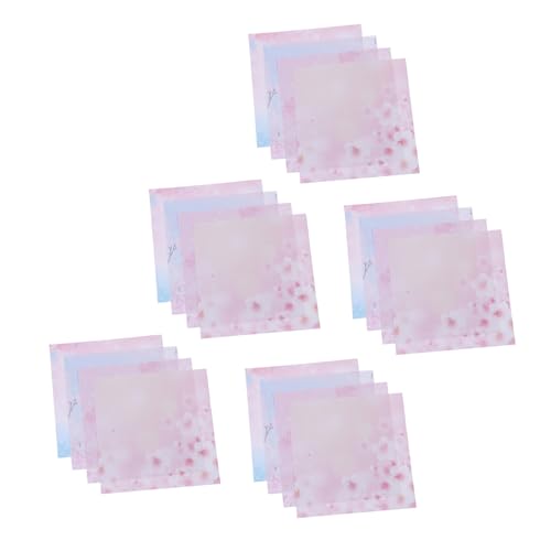 HOMSFOU 200 Blatt Origami Papier mit Zartem Blumenmuster Quadratische Bastelpapier für Diy Projekte für Interaktion Leicht und Einfach zu Handhaben von HOMSFOU