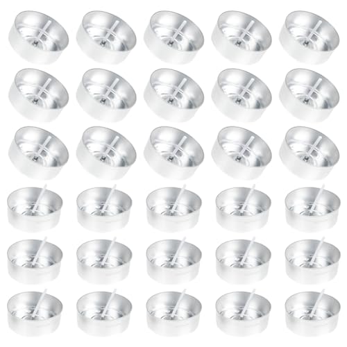 HOMSFOU 200 Sätze Teelichthalter Aluminium Diy Kerzenformen für Kreative Bastelprojekte Kerzenwicks und Aluminiumbechern Flexibel und Einfach zu Reinigen für Besondere Anlässe HOMSFOU 200 Sätze Teelichthalter Aluminium Diy Kerzenformen für Kreative Bastelprojekte Kerzenwicks und Aluminiumbechern Flexibel und Einfach zu Reinigen für Besondere Anlässe von HOMSFOU