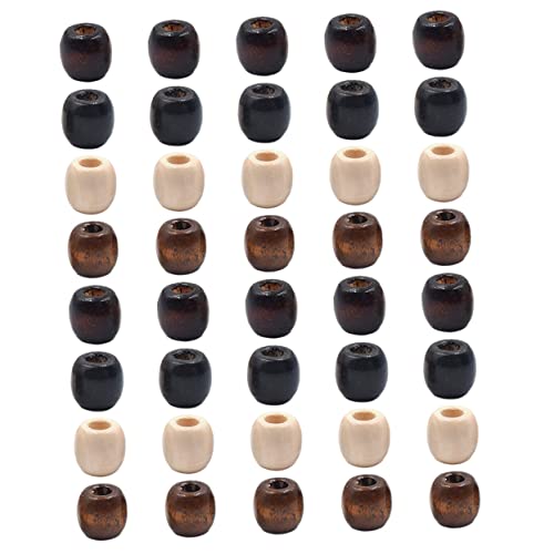 HOMSFOU 200 Stück Bunte Diy Holzperlen Große Lochgröße Natürliche Holzperlen für Schmuckherstellung Armbänder Anhänger Wanddekorationen Vielseitige Bastelperlen für Erwachsene HOMSFOU 200 Stück Bunte Diy Holzperlen Große Lochgröße Natürliche Holzperlen für Schmuckherstellung Armbänder Anhänger Wanddekorationen Vielseitige Bastelperlen für Erwachsene von HOMSFOU