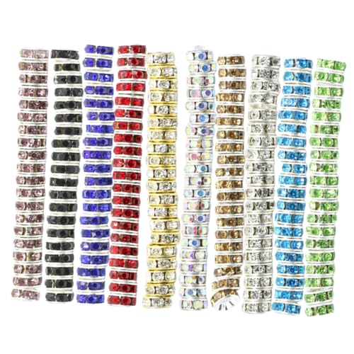 HOMSFOU 200 Stück Bunte Glasperlen Schmuck Spacer Perlen für Armband Schmuckherstellung DIY mit Vielfältigen Farben für Kreative Designs HOMSFOU 200 Stück Bunte Glasperlen Schmuck Spacer Perlen für Armband Schmuckherstellung DIY mit Vielfältigen Farben für Kreative Designs von HOMSFOU