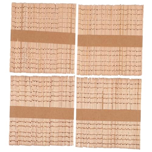 HOMSFOU 200 Stück Diy Holzleisten für Bauprojekte Kreative Bastelmaterialien Leichte Natürliche Holzstäbe für Handarbeiten und Dekoration für Feste Hochzeiten und Bastelprojekte HOMSFOU 200 Stück Diy Holzleisten für Bauprojekte Kreative Bastelmaterialien Leichte Natürliche Holzstäbe für Handarbeiten und Dekoration für Feste Hochzeiten und Bastelprojekte von HOMSFOU