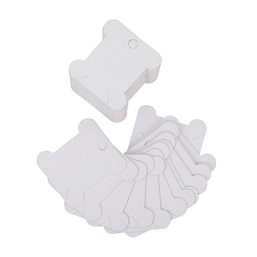 HOMSFOU 200 Stück Diy Kreuzstich Fadenhalter Papierkarten Unvollendete Spulenhalter für Nähgarn Praktischer Fadenorganizer HOMSFOU 200 Stück Diy Kreuzstich Fadenhalter Papierkarten Unvollendete Spulenhalter für Nähgarn Praktischer Fadenorganizer von HOMSFOU
