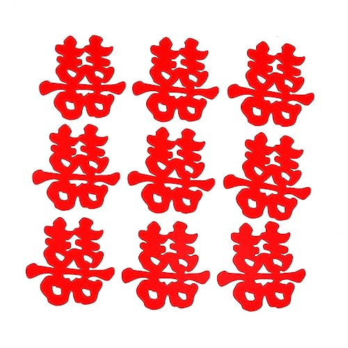 HOMSFOU 200st Süßigkeiten-dekor Konfetti Chinesische Hochzeitsdekoration Chinesisches Dekor Tischstreuung Windmühlen Spinner Für Kinder Kleine Netztasche Glitzerdekor Mini Streuen von HOMSFOU