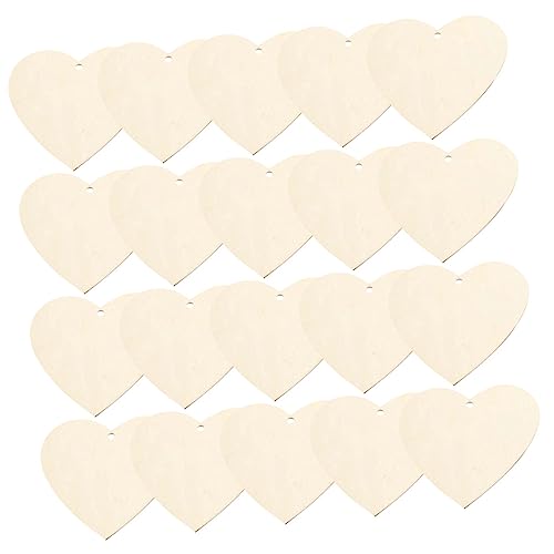 HOMSFOU 200 Stück Holzherzen Unbehandelt Herzförmige Holzscheiben Diy Holz Tags für Hochzeit Valentinstag Basteln und Dekoration Herzen Juteseil HOMSFOU 200 Stück Holzherzen Unbehandelt Herzförmige Holzscheiben Diy Holz Tags für Hochzeit Valentinstag Basteln und Dekoration Herzen Juteseil von HOMSFOU