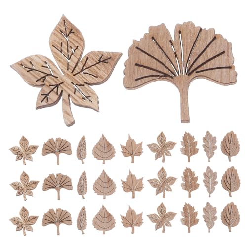 HOMSFOU 200 Stück Natürliche Holzblätter Bastelrohlinge Unvollendete Holzscheiben für DIY Herbstdeko Kinderfreundliche Holzornamente für Erntedankfest Herbst Weihnachtsfeiern HOMSFOU 200 Stück Natürliche Holzblätter Bastelrohlinge Unvollendete Holzscheiben für DIY Herbstdeko Kinderfreundliche Holzornamente für Erntedankfest Herbst Weihnachtsfeiern von HOMSFOU