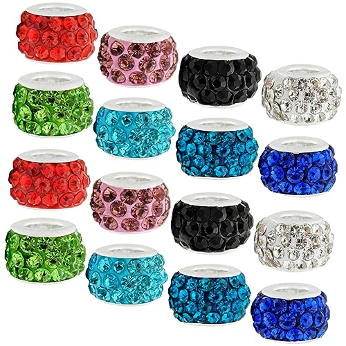 HOMSFOU 200 Stück Perlenarmbandzubehör Herstellung Handwerk Kristallperlen Armband Lose Perlen Diy -schmuckzubehör Ein Strassstein Zufällige Farbe HOMSFOU 200 Stück Perlenarmbandzubehör Herstellung Handwerk Kristallperlen Armband Lose Perlen Diy -schmuckzubehör Ein Strassstein Zufällige Farbe von HOMSFOU