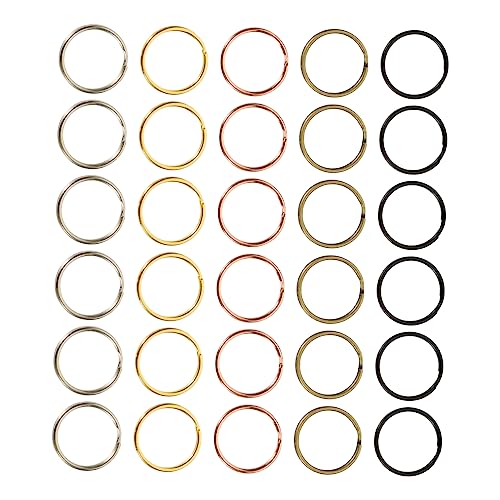 HOMSFOU 200 Stück Retro Schlüsselringe Robuste Spaltringe Praktische Schlüsselanhänger für Diy Projekte Farbige Metallringe für Schlüssel Lanyards und Bastelarbeiten HOMSFOU 200 Stück Retro Schlüsselringe Robuste Spaltringe Praktische Schlüsselanhänger für Diy Projekte Farbige Metallringe für Schlüssel Lanyards und Bastelarbeiten von HOMSFOU