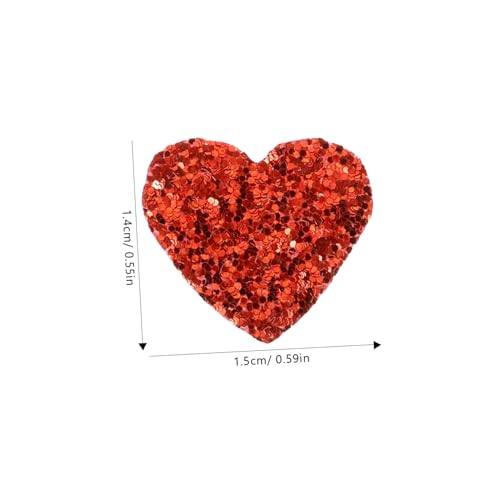 HOMSFOU 200 Stück Rote Pailletten Herz Aufnäher Glänzende DIY Schmuck Zubehör für Kleidung Schuhe Basteln Charmante Dekorative Herzform Patches für Handgemachte Accessoires HOMSFOU 200 Stück Rote Pailletten Herz Aufnäher Glänzende DIY Schmuck Zubehör für Kleidung Schuhe Basteln Charmante Dekorative Herzform Patches für Handgemachte Accessoires von HOMSFOU
