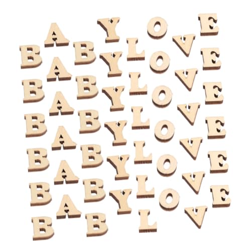 HOMSFOU 200 Stück Teiliges Holzbuchstaben zum Basteln Glatte Oberfläche Vielseitig Einsetzbar für DIY Scrapbooking Künstlerische Kinderprojekte und Pädagogische Aktivitäten HOMSFOU 200 Stück Teiliges Holzbuchstaben zum Basteln Glatte Oberfläche Vielseitig Einsetzbar für DIY Scrapbooking Künstlerische Kinderprojekte und Pädagogische Aktivitäten von HOMSFOU