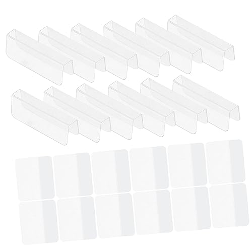 HOMSFOU 200 Stück Transparente Ohrstecker Kartenadapter für Schmuckdisplay PVC Ohranhänger Kartenhalter für Schmuckgeschäfte und Persönliche Aufbewahrung von HOMSFOU