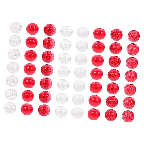 HOMSFOU 200Stücke Handgemachte Crackle Glasperlen Rund Spacer Lose Perlen Für DIY Schmuckherstellung Bastelglasperlen Gemischten Farben Für Armbänder Und Halsketten HOMSFOU 200Stücke Handgemachte Crackle Glasperlen Rund Spacer Lose Perlen Für DIY Schmuckherstellung Bastelglasperlen Gemischten Farben Für Armbänder Und Halsketten von HOMSFOU