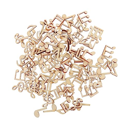 HOMSFOU 200Stücke Holznoten Chips Dekoration für DIY Projekte Umweltfreundliche Holzscheiben für Hochzeiten und Musikfestivals Streudeko für Bastelideen HOMSFOU 200Stücke Holznoten Chips Dekoration für DIY Projekte Umweltfreundliche Holzscheiben für Hochzeiten und Musikfestivals Streudeko für Bastelideen von HOMSFOU