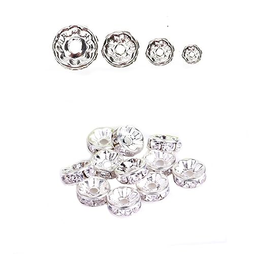 HOMSFOU 200Stücke Metallperlen Spacer Für Schmuckherstellung Lose Charms DIY Zubehör Für Armbänder Und Halsketten Für Projekte HOMSFOU 200Stücke Metallperlen Spacer Für Schmuckherstellung Lose Charms DIY Zubehör Für Armbänder Und Halsketten Für Projekte von HOMSFOU