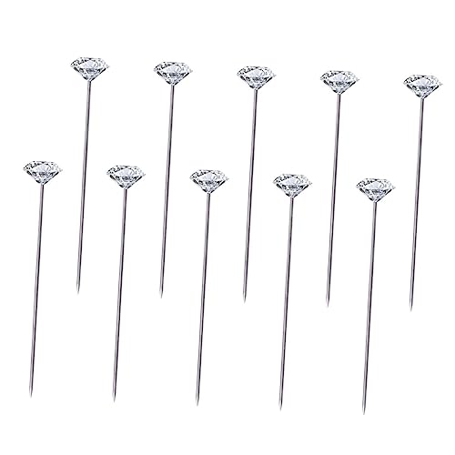HOMSFOU 200Stücke Schmuckstift Nähzubehör Gerade Pins mit Glaskopf für Hochzeitsdekoration Handwerk Corsagen und DIY Projekte Rostfrei und Tragbar HOMSFOU 200Stücke Schmuckstift Nähzubehör Gerade Pins mit Glaskopf für Hochzeitsdekoration Handwerk Corsagen und DIY Projekte Rostfrei und Tragbar von HOMSFOU