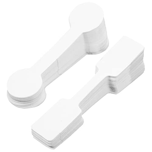 HOMSFOU 200Stücke Selbstklebende Schmuckdisplay Karten Blanko Karten für Ohrringe Ringe und Praktische Preisschilder für Schmuckverpackungen und Anzeigen HOMSFOU 200Stücke Selbstklebende Schmuckdisplay Karten Blanko Karten für Ohrringe Ringe und Praktische Preisschilder für Schmuckverpackungen und Anzeigen von HOMSFOU