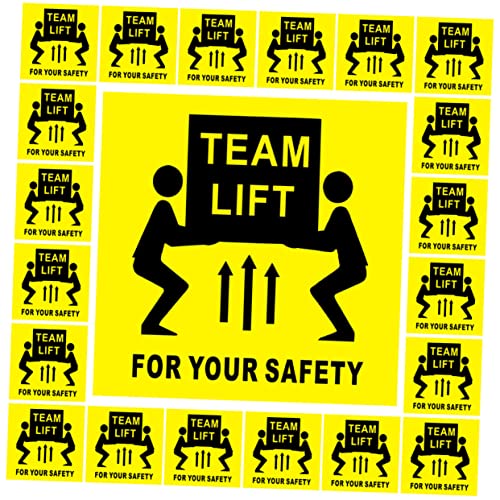 HOMSFOU 200Stücke Team Lift Warnaufkleber Sicherheitsaufkleber Für Schwere Für Lager Versand HOMSFOU 200Stücke Team Lift Warnaufkleber Sicherheitsaufkleber Für Schwere Für Lager Versand von HOMSFOU