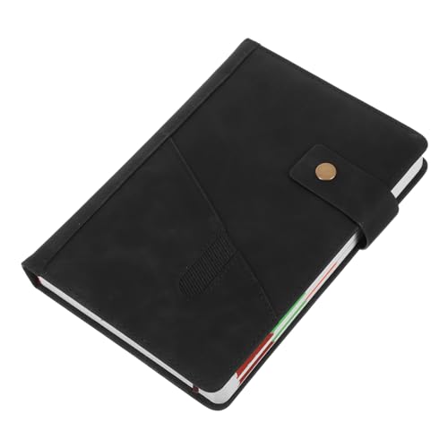 HOMSFOU 2025 Planer Terminkalender Kalender für Meetings zeitmanagement Notizblock zu machen notizbuch für die arbeit Pu Black HOMSFOU 2025 Planer Terminkalender Kalender für Meetings zeitmanagement Notizblock zu machen notizbuch für die arbeit Pu Black von HOMSFOU