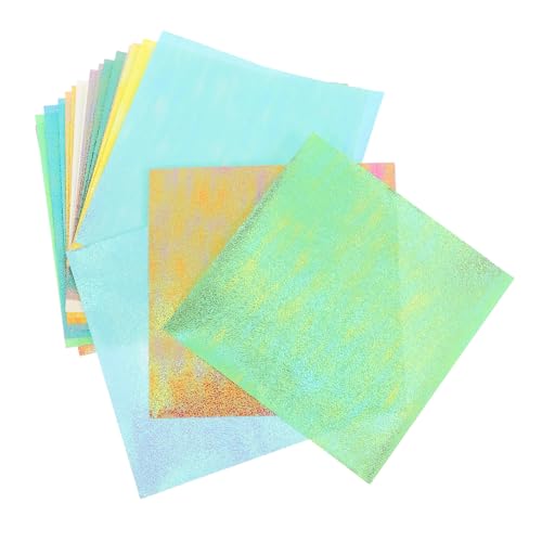 HOMSFOU 20Blätter Glänzendes Origami Papier Quadratisch Perlmuttartiges Faltpapier für DIY Kunsthandwerk für Erwachsene für Scrapbooking und Kreative Projekte HOMSFOU 20Blätter Glänzendes Origami Papier Quadratisch Perlmuttartiges Faltpapier für DIY Kunsthandwerk für Erwachsene für Scrapbooking und Kreative Projekte von HOMSFOU