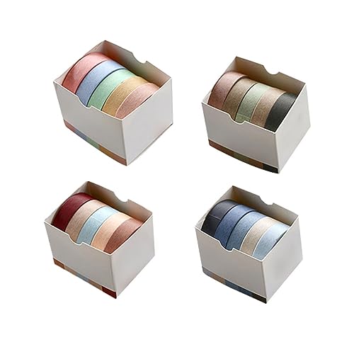 HOMSFOU 20Rollen Washi Tape Dekoratives Papierband für DIY Bastelprojekte Geschenkverpackung und Dekoration für Journaling Scrapbooking und Anwendungen HOMSFOU 20Rollen Washi Tape Dekoratives Papierband für DIY Bastelprojekte Geschenkverpackung und Dekoration für Journaling Scrapbooking und Anwendungen von HOMSFOU