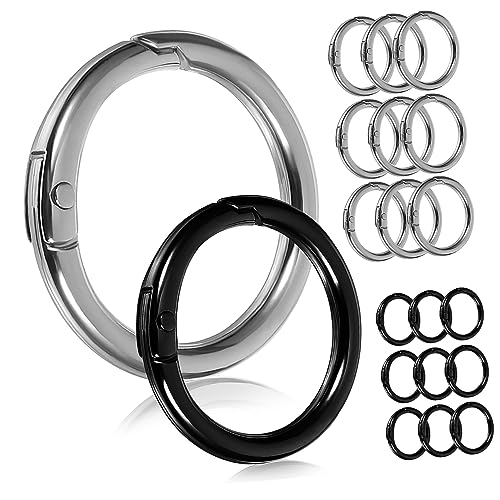 HOMSFOU 20Stücke Feder Clips Karabiner Schlüsselanhänger Innendurchmesser für DIY Bastelarbeiten Handtaschenanhänger und Schlüsselorganisation HOMSFOU 20Stücke Feder Clips Karabiner Schlüsselanhänger Innendurchmesser für DIY Bastelarbeiten Handtaschenanhänger und Schlüsselorganisation von HOMSFOU