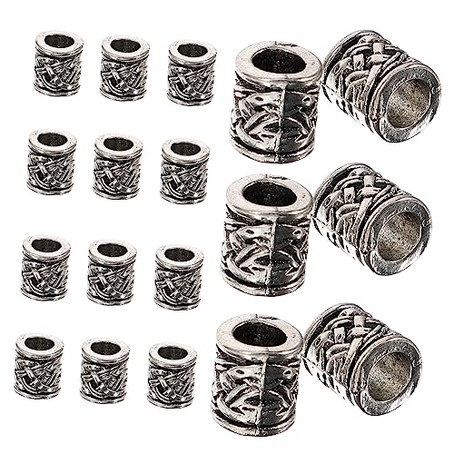 HOMSFOU 20Stücke Halterperlen für Schmuck Bartperlen Spacer für Armbänder DIY Schmuckzubehör für Bastelprojekte HOMSFOU 20Stücke Halterperlen für Schmuck Bartperlen Spacer für Armbänder DIY Schmuckzubehör für Bastelprojekte von HOMSFOU
